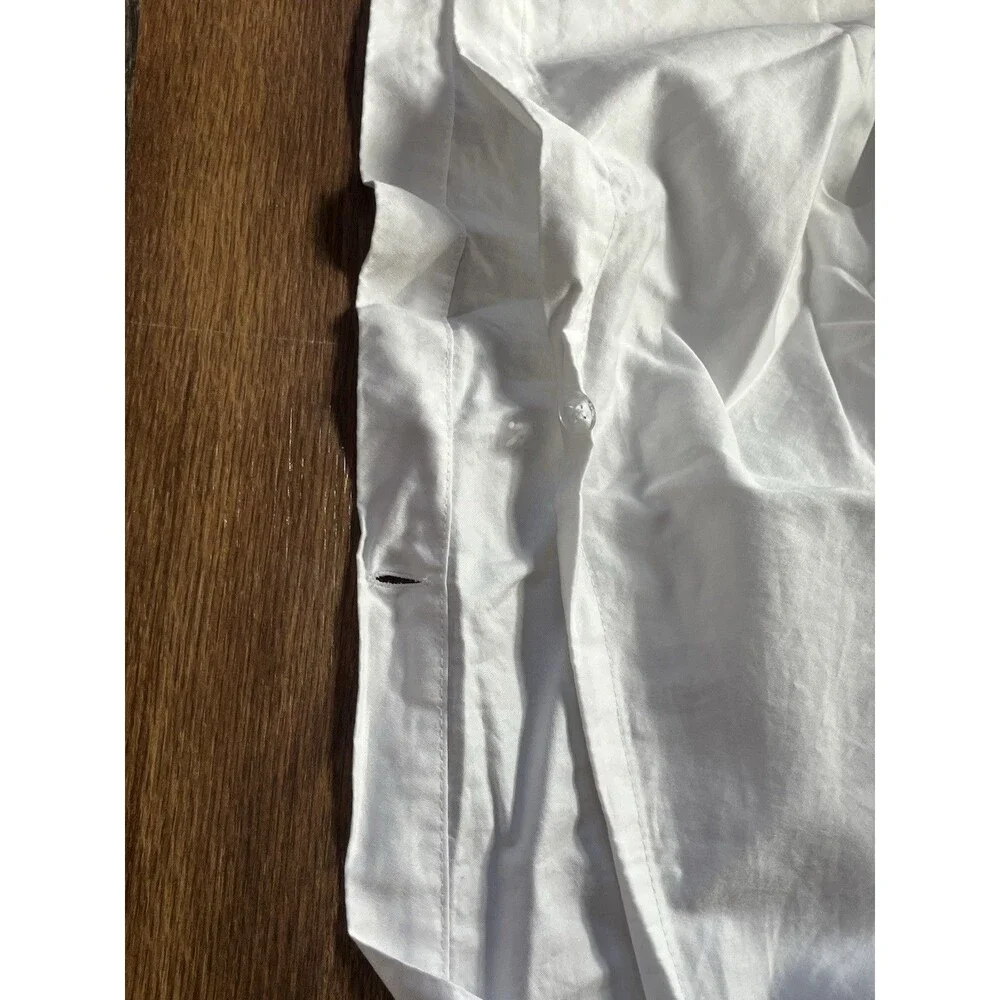 Pizuna King White Duvet Cover Set 100% Long Staple Cotton 2 King Shams New